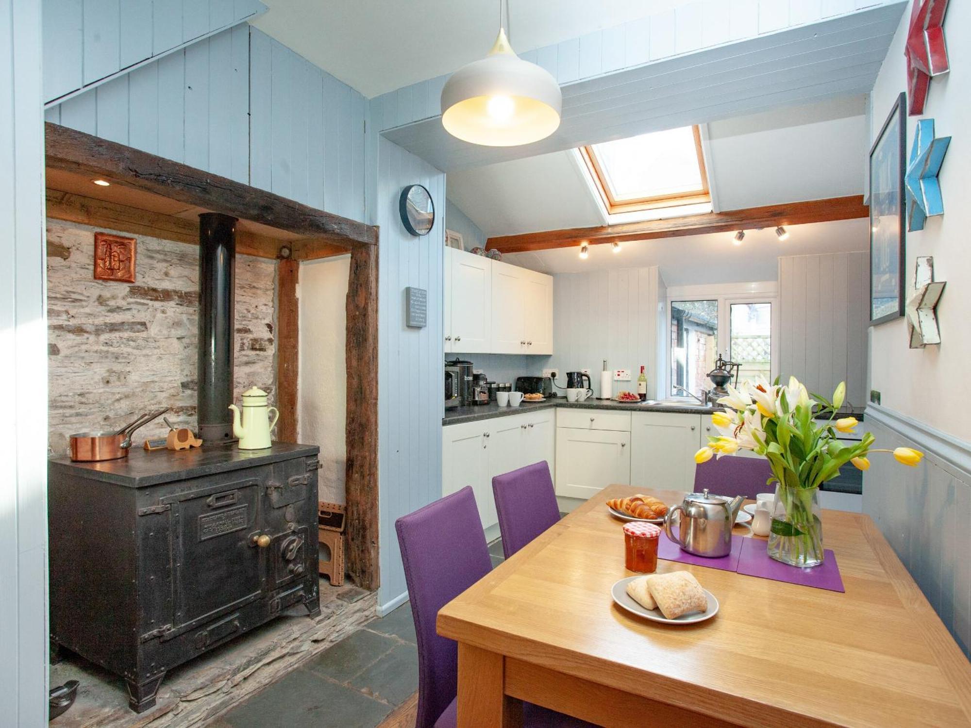 Mews Cottage Tintagel Bagian luar foto