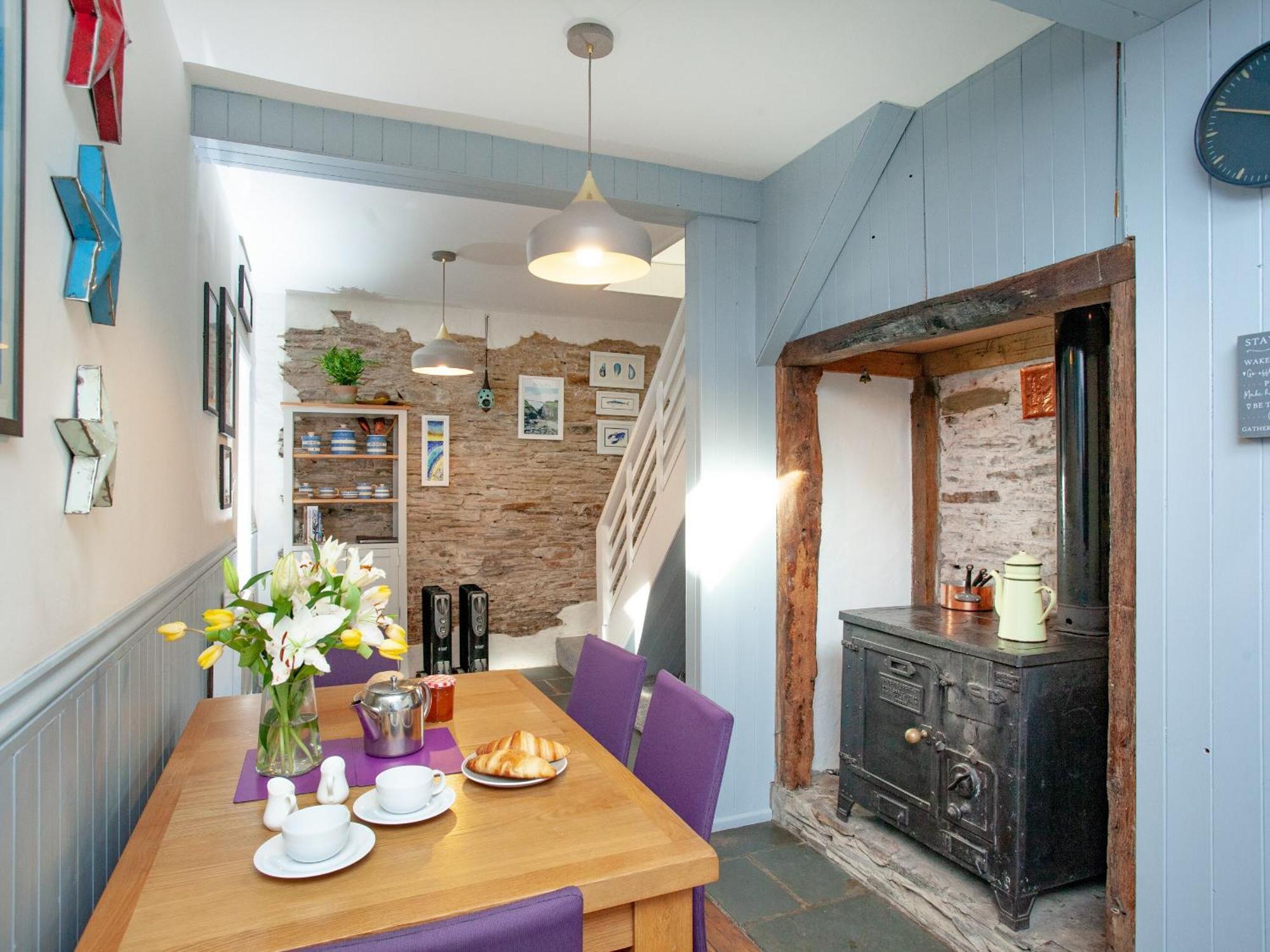 Mews Cottage Tintagel Bagian luar foto