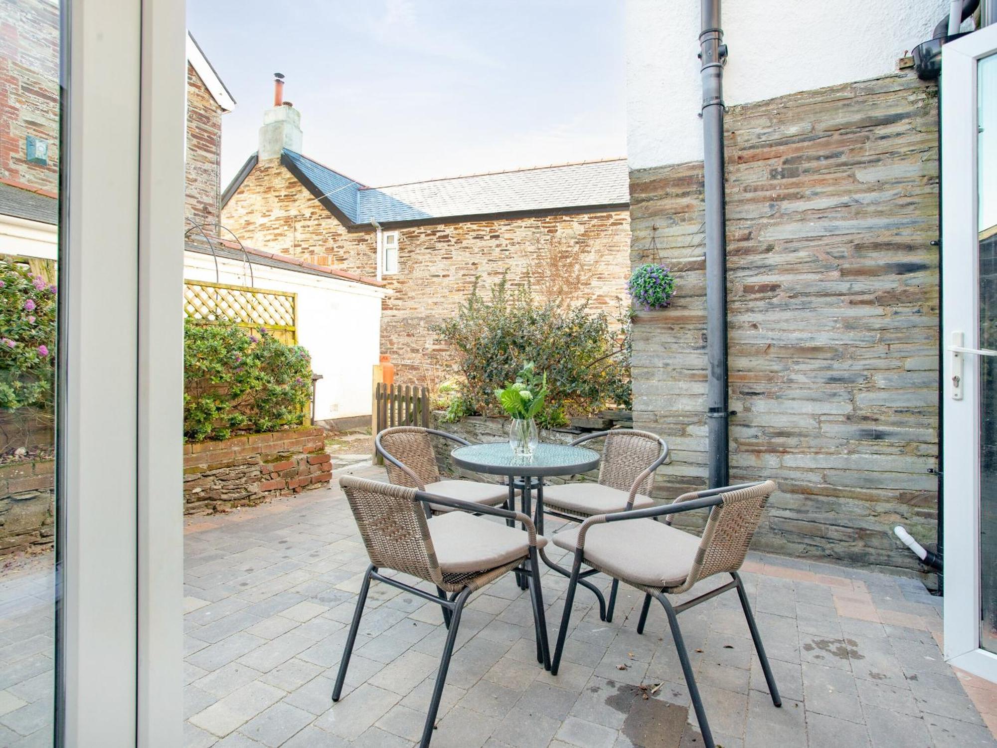 Mews Cottage Tintagel Bagian luar foto